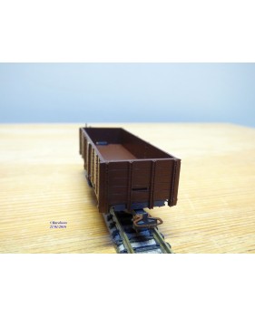 LILIPUT HOe   950,  wagon tombereau à plate forme de serre freins  type K  N°:652   MURTAL BAHN   neuf   BO    HOe