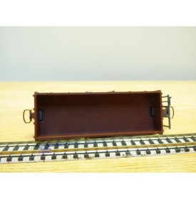 LILIPUT ancien 201 wagon plat chargé de 4 conteneurs ( cadres)  NS  BO