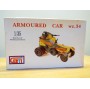 CERTI  3501, voiture automitrailleuse  blindée ( armoured car )  type wz.34  neuf  BO  1/35 