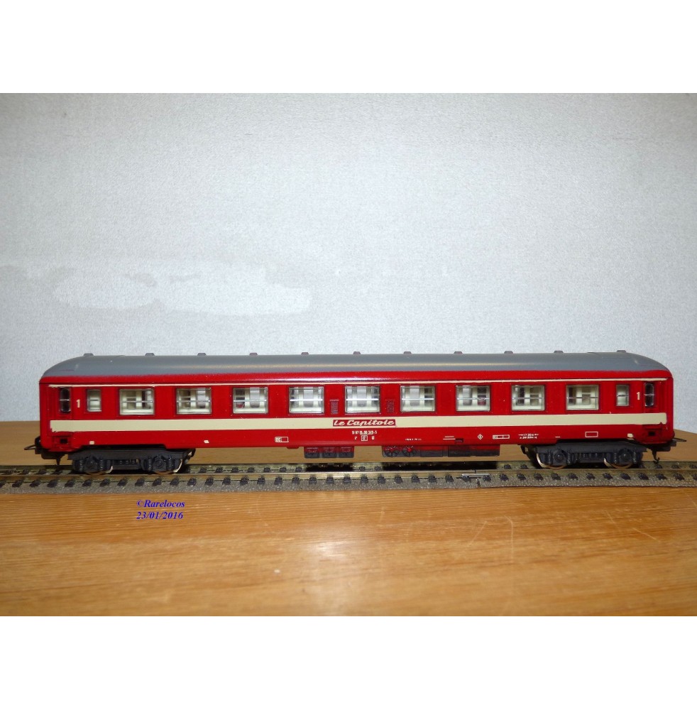 LIMA  véro 9117, voiture grandes lignes Capitole  1 Cl.  SNCF    BO