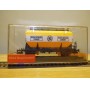 RÖWA 2304 wagon plat chargé de 2 conteneurs LESAGE  DB BO 