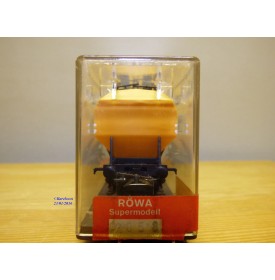 RÖWA 2304 wagon plat chargé de 2 conteneurs LESAGE  DB BO 