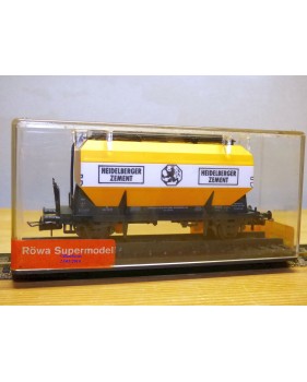 RÖWA 2304 wagon plat chargé de 2 conteneurs LESAGE  DB BO 