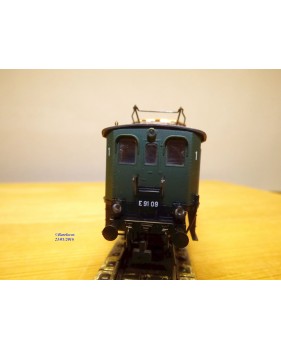 RÖWA  pour Märklin  1408, motrice ancienne articulée à bielles E 91   DB   BO