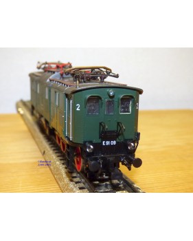 RÖWA  pour Märklin  1408, motrice ancienne articulée à bielles E 91   DB   BO