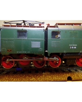RÖWA  pour Märklin  1408, motrice ancienne articulée à bielles E 91   DB   BO