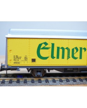 ROCO 46168  wagon à parois coulissantes type Hbis-vxy   ELMER CITRO  SBB   neuf  BO