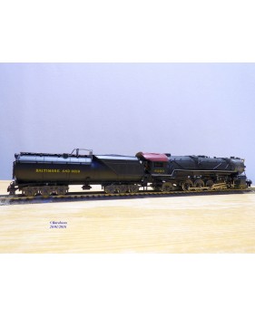 Rivarossi  véro 1536,  locomotive 2 10 2 ( 151 ) class S1 Baltimore & Ohio  neuf  BO