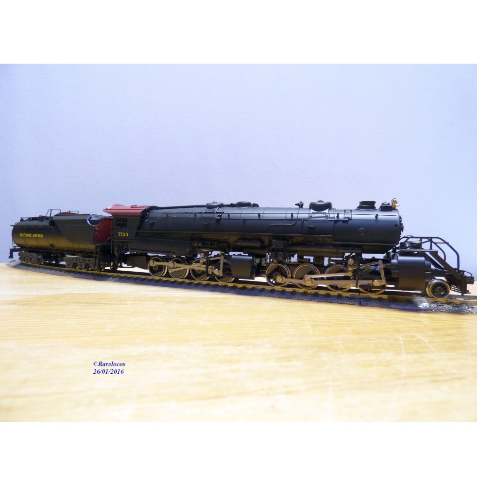 Rivarossi  véro 5400,  locomotive articulée Mallet 2 8 8 0 type EL-5   B & O  BO
