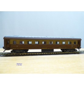 POCHER  201 / 2, voiture grandes lignes mixte série ABz  1 / 2 Cl. FS