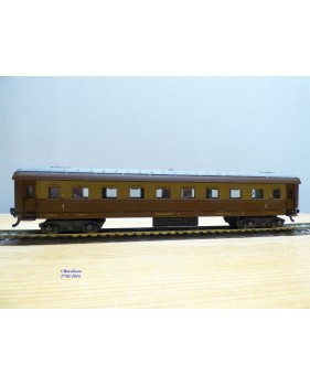 POCHER  201 / 2, voiture grandes lignes mixte série ABz  1 / 2 Cl. FS