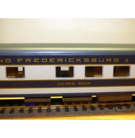 RIVAROSSI  6587, voiture lits ( smooth side roomette  ) Richmond Fredericksburg & Potomac   BO