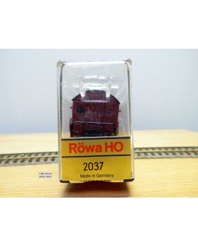 RÖWA 2304 wagon plat chargé de 2 conteneurs LESAGE  DB BO 