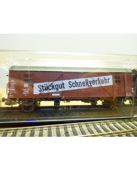 RÖWA 2304 wagon plat chargé de 2 conteneurs LESAGE  DB BO 