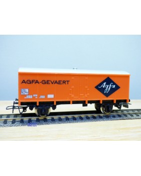 JOUEF 6267, wagon couvert à 2 essieux  type Uahs   AGFA  GEVAERT SNCF  BO