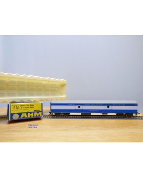 RIVAROSSI  2755  AHM  6557-31,  fourgon à bagages ( smooth side baggage)  N°  703  Colorado Eagle  Missouri Pacific  neuf   BO