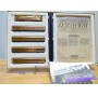 ARNOLD  Goldserie 0173, coffret train Henschel Wegmann   doré  DR  BO