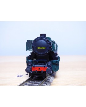 Liliput 52 90, Loco Decapod 150 série 26 ( ex Br 52 DR )  N°: 26 050   SNCB   BO