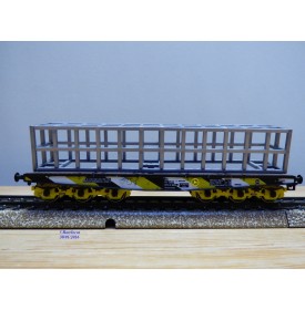 Märklin 4868,  wagon plat pour charges lourdes type Samms chargé de rochers véritables  ÖBB   neuf    BO 