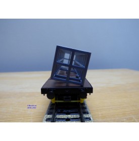 Märklin 4868,  wagon plat pour charges lourdes type Samms chargé de rochers véritables  ÖBB   neuf    BO 