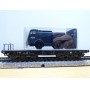 Märklin  4866,  wagon plat  type SSyms Köln  chargé d' un camion KAELBLE  Jumbo  DRG    neuf    BO 