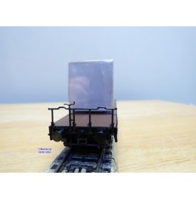 Märklin  4866,  wagon plat  type SSyms Köln  chargé d' un camion KAELBLE  Jumbo  DRG    neuf    BO 