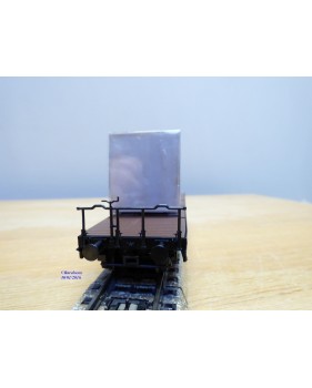 Märklin  4866,  wagon plat  type SSyms Köln  chargé d' un camion KAELBLE  Jumbo  DRG    neuf    BO 