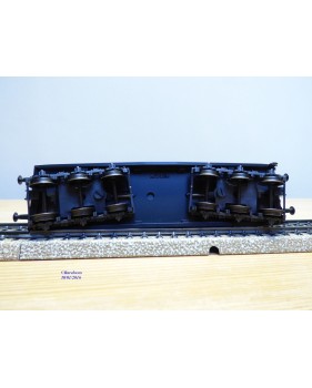 Märklin  4866,  wagon plat  type SSyms Köln  chargé d' un camion KAELBLE  Jumbo  DRG    neuf    BO 