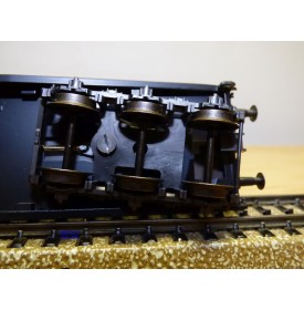 Märklin  4866,  wagon plat  type SSyms Köln  chargé d' un camion KAELBLE  Jumbo  DRG    neuf    BO 