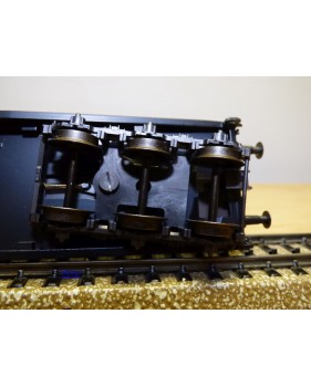 Märklin  4866,  wagon plat  type SSyms Köln  chargé d' un camion KAELBLE  Jumbo  DRG    neuf    BO 