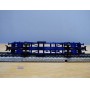 Märklin 47672, wagon plat porte conteneurs  Lbgjs 598 et conteneurs citernes K+E  DBneuf   BO