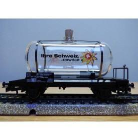 Märklin 44521  97701, wagon citerne en verre Ihre Schweiz  neuf   BO
