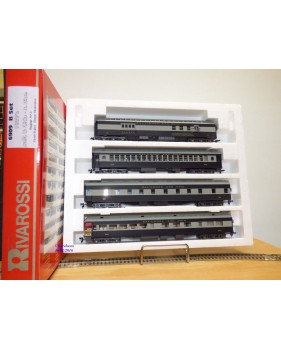 RIVAROSSI "véro" 6909 set B, coffret 4 voitures heavyweight  Baltimore and Ohio  B&O  neuf  BO