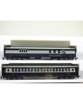 RIVAROSSI "véro" 6909 set B, coffret 4 voitures heavyweight  Baltimore and Ohio  B&O  neuf  BO