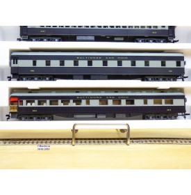 RIVAROSSI "véro" 6909 set B, coffret 4 voitures heavyweight  Baltimore and Ohio  B&O  neuf  BO