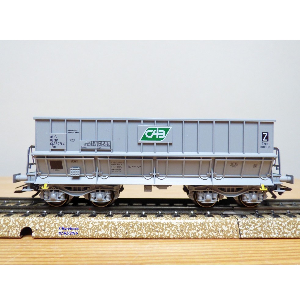 MÄRKLIN   48440,  wagon trémie à déchargement latéral  type  Falls   SNCB   Neuf   BO