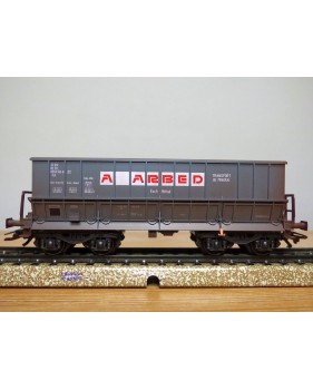 MÄRKLIN   48442,  wagon trémie à déchargement latéral  transport de minerai type Fal  A ARBED    CFL  Neuf   BO