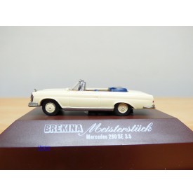 BREKINA  Meisterstück 2105, cabriolet Mercedes 280 SE 3.5    BO  1/87 ème HO 