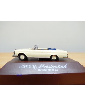 BREKINA  Meisterstück 2105, cabriolet Mercedes 280 SE 3.5    BO  1/87 ème HO 
