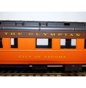 RIVAROSSI  6020, voiture de queue  ( heavyweight Obesrvation ) City of Tacoma   The Olympian Milwaukee Road  Neuf   BO