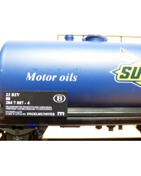 Märklin  Vanbiervliet 4441.811,  wagon citerne  SUNOCO Oils  SNCB   neuf  BO