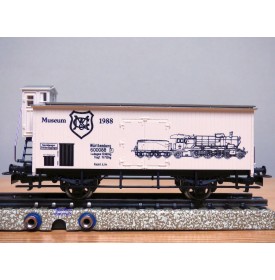 Märklin 88702   4680,  wagon couvert  à guérite  Museum  1988  neuf   BO