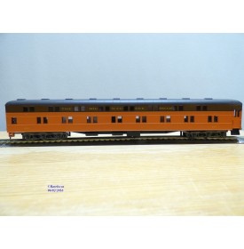 RIVAROSSI  6045, voiture lits à 2 étages  ( heavyweight duplex roomette ) N°: 645  Milwaukee Road  Neuf   BO