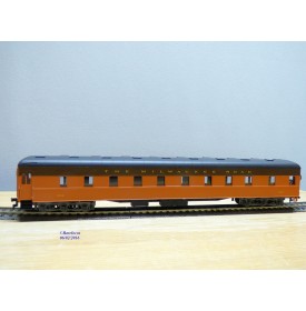 RIVAROSSI  6045, voiture lits à 2 étages  ( heavyweight duplex roomette ) N°: 645  Milwaukee Road  Neuf   BO