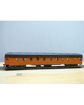 RIVAROSSI  6045, voiture lits à 2 étages  ( heavyweight duplex roomette ) N°: 645  Milwaukee Road  Neuf   BO