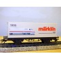 Märklin 95704 / 4481,  wagon plat porte conteneurs 60 Jahre Märklin Tischbahn  DB  BO