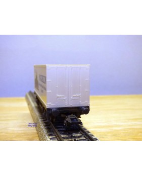 Märklin métal 4617 Wagon surbaissé EVS DB BO