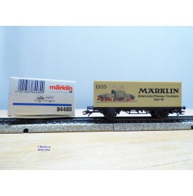 Märklin 95704 / 4481,  wagon plat porte conteneurs 60 Jahre Märklin Tischbahn  DB  BO