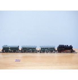 ROKAL   01105, coffret 1 loco et 3 voitures Personenzug    DB   BO  