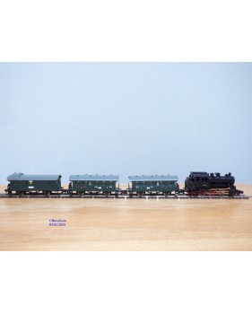 ROKAL   01105, coffret 1 loco et 3 voitures Personenzug    DB   BO  